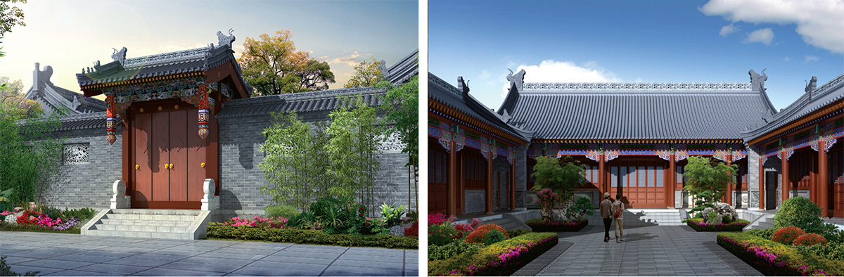 11韩城市司马迁祠景区甬道东侧四合院（在建).jpg